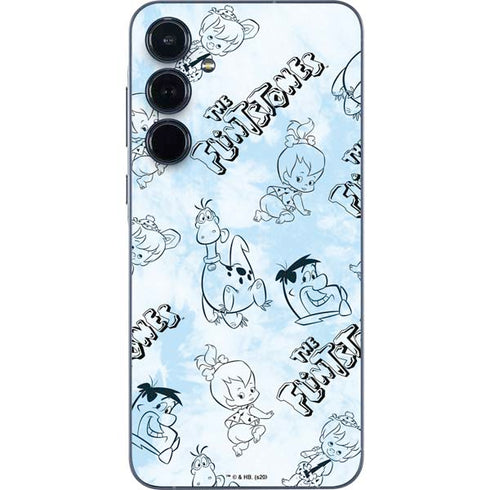The Flinstones The Flintstones Tie Dye Print Galaxy A35 5G Skin