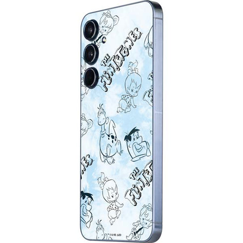 The Flinstones The Flintstones Tie Dye Print Galaxy A35 5G Skin