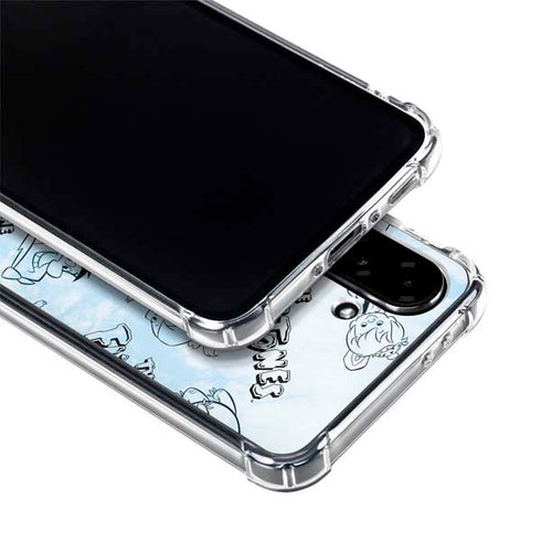 The Flinstones The Flintstones Tie Dye Print Galaxy A36 5G Clear Case