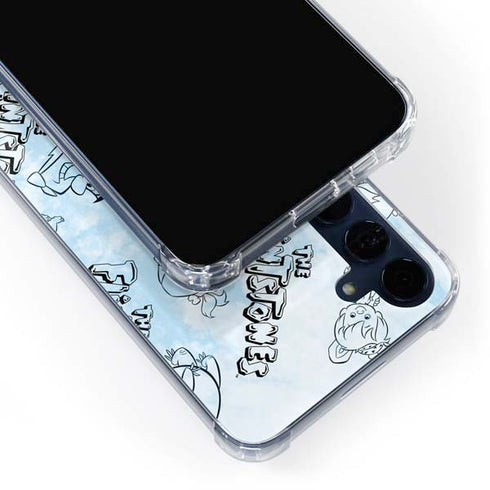 The Flinstones The Flintstones Tie Dye Print Galaxy A55 5G Clear Case