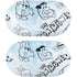 The Flinstones The Flintstones Tie Dye Print Galaxy Buds Plus Skin