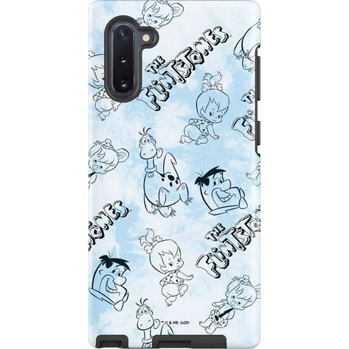 The Flinstones The Flintstones Tie Dye Print Galaxy Cases