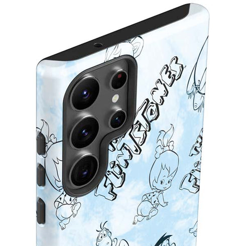 The Flinstones The Flintstones Tie Dye Print Galaxy S23 Ultra Pro Case