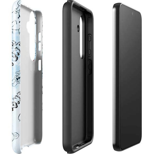 The Flinstones The Flintstones Tie Dye Print Galaxy S25 Impact Case