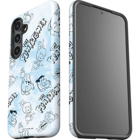 The Flinstones The Flintstones Tie Dye Print Galaxy S25 Impact Case