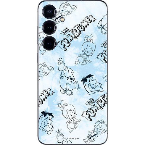 The Flinstones The Flintstones Tie Dye Print Galaxy S25 Plus Skin