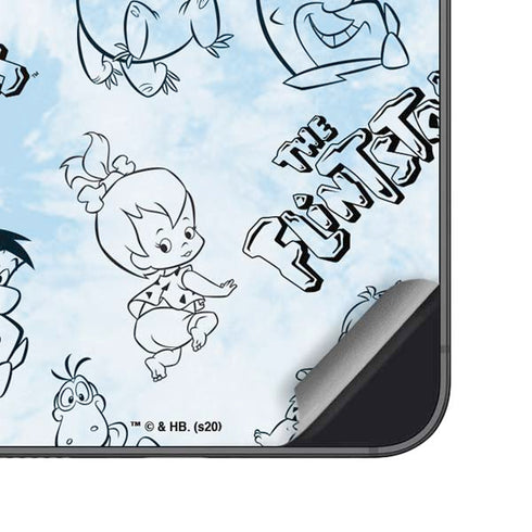 The Flinstones The Flintstones Tie Dye Print Galaxy S25 Plus Skin