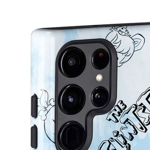 The Flinstones The Flintstones Tie Dye Print Galaxy S25 Ultra Impact Case