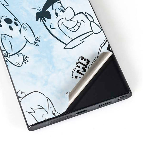 The Flinstones The Flintstones Tie Dye Print Galaxy S25 Ultra Skin