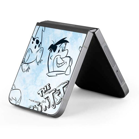 The Flinstones The Flintstones Tie Dye Print Galaxy Z Flip6 Skin