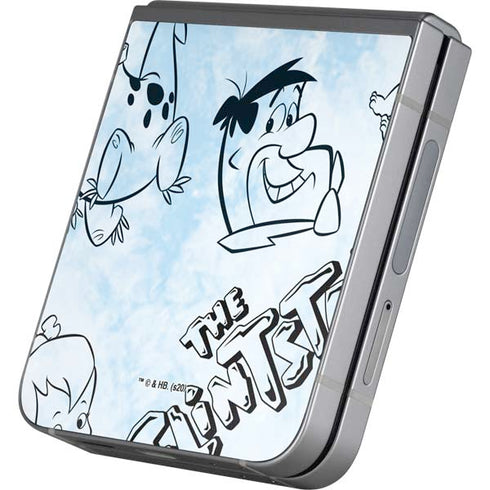 The Flinstones The Flintstones Tie Dye Print Galaxy Z Flip6 Skin