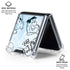 The Flinstones The Flintstones Tie Dye Print Galaxy Z Flip6 Clear Case