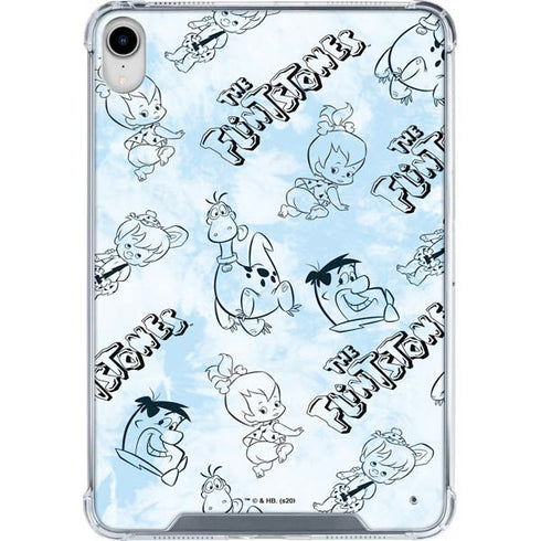 The Flinstones The Flintstones Tie Dye Print iPad 11th Gen (2025) Clear Case
