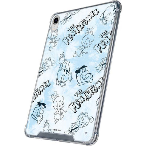 The Flinstones The Flintstones Tie Dye Print iPad 11th Gen (2025) Clear Case