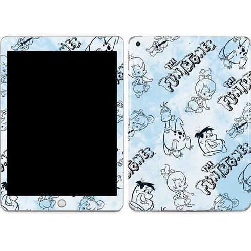 The Flinstones The Flintstones Tie Dye Print Apple iPad Skin