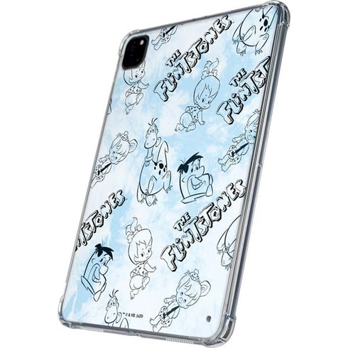 The Flinstones The Flintstones Tie Dye Print iPad Pro 11in (2024) Clear Case