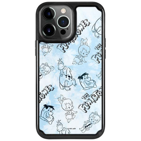 The Flinstones The Flintstones Tie Dye Print iPhone Cases