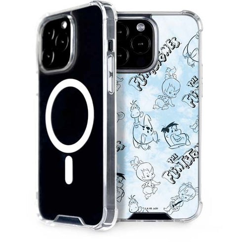 The Flinstones The Flintstones Tie Dye Print iPhone Cases