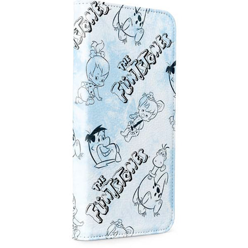The Flinstones The Flintstones Tie Dye Print iPhone 15 Plus Folio Case