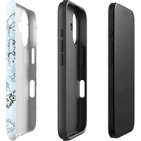 The Flinstones The Flintstones Tie Dye Print iPhone 16 Plus Impact Case