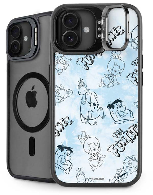 The Flinstones The Flintstones Tie Dye Print iPhone 16 Plus Kickstand Case
