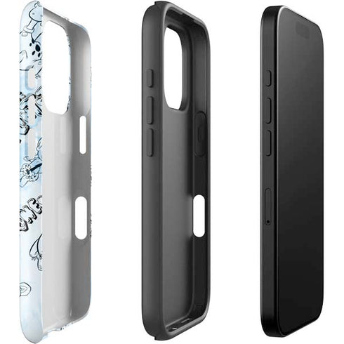 The Flinstones The Flintstones Tie Dye Print iPhone 16 Pro Impact Case