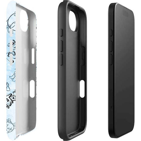 The Flinstones The Flintstones Tie Dye Print iPhone 16e Impact Case