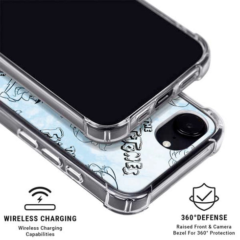 The Flinstones The Flintstones Tie Dye Print iPhone 16e MagSafe Case