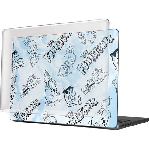 The Flinstones The Flintstones Tie Dye Print MacBook Pro 14in (2021-24) Case plus Skin