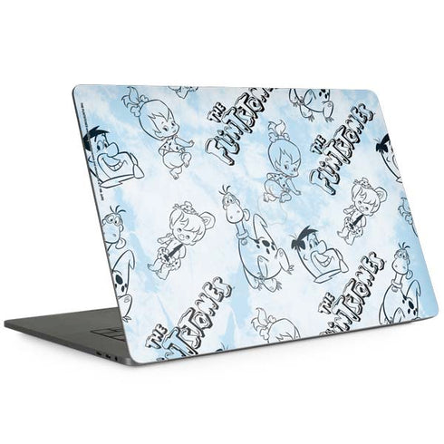The Flinstones The Flintstones Tie Dye Print MacBook Skins