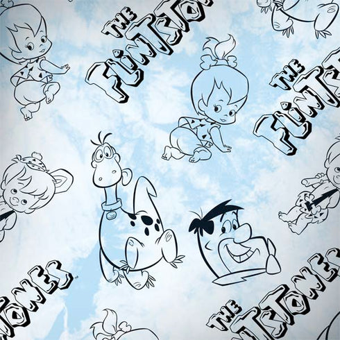 The Flinstones The Flintstones Tie Dye Print MacBook Skins