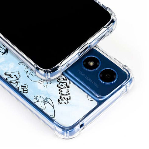 The Flinstones The Flintstones Tie Dye Print Moto G 5G (2024) Clear Case