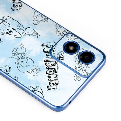 The Flinstones The Flintstones Tie Dye Print Moto G Play 4G (2024) Skin
