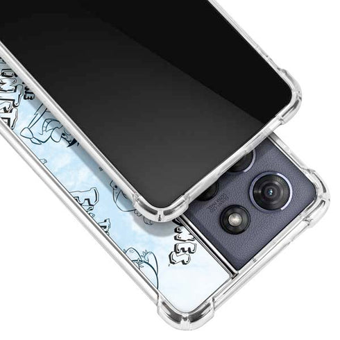 The Flinstones The Flintstones Tie Dye Print Moto G Stylus 5G (2025) Clear Case