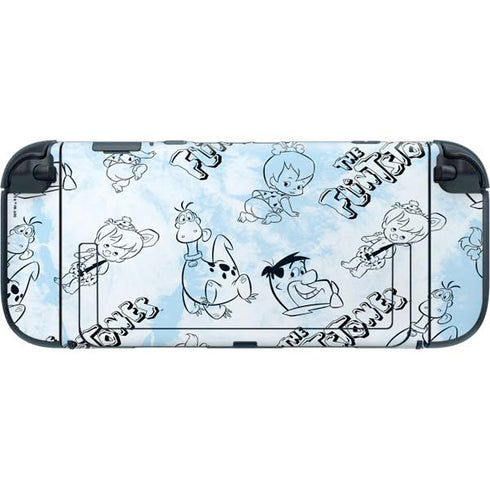 The Flinstones The Flintstones Tie Dye Print Nintendo Switch 2 (2025) with Joy-Con Skin