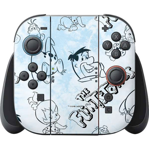 The Flinstones The Flintstones Tie Dye Print Nintendo Switch 2 (2025) Joy-Con Controller Skin