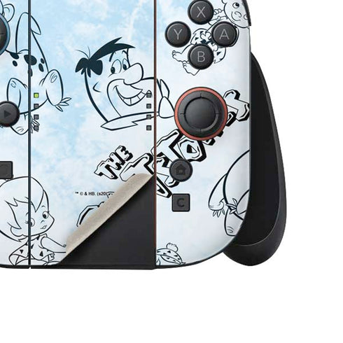 The Flinstones The Flintstones Tie Dye Print Nintendo Switch 2 (2025) Joy-Con Controller Skin