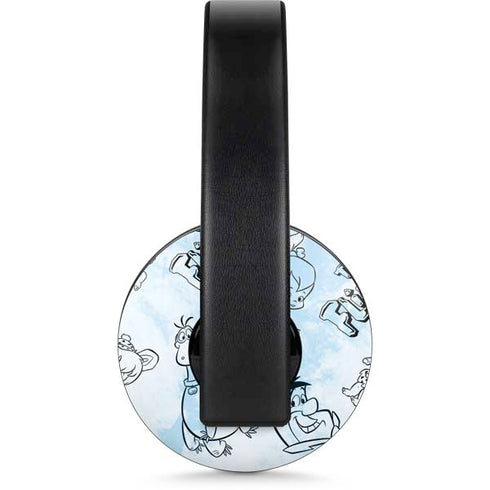 The Flinstones The Flintstones Tie Dye Print PlayStation 4 Gold Wireless Headset Skin