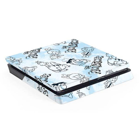 The Flinstones The Flintstones Tie Dye Print PlayStation PS4 Skins