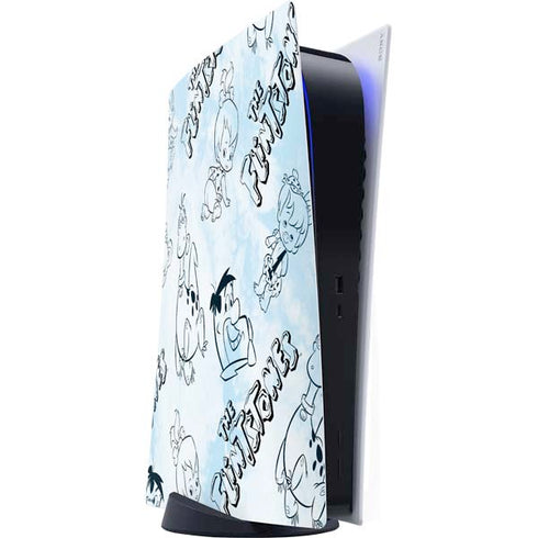 The Flinstones The Flintstones Tie Dye Print PlayStation PS5 Skins