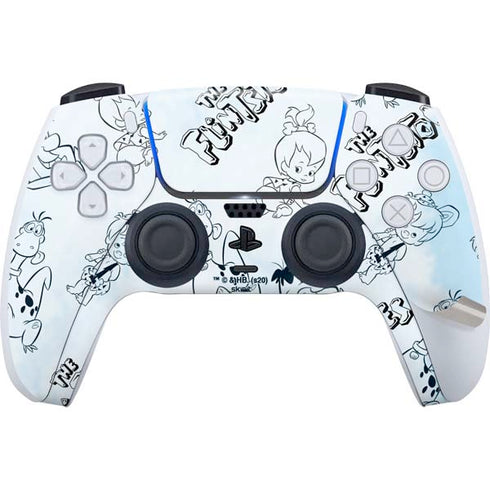 The Flinstones The Flintstones Tie Dye Print PS5 Pro Bundle Skin