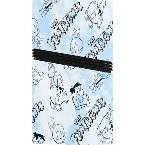The Flinstones The Flintstones Tie Dye Print PS5 Pro Console Skin