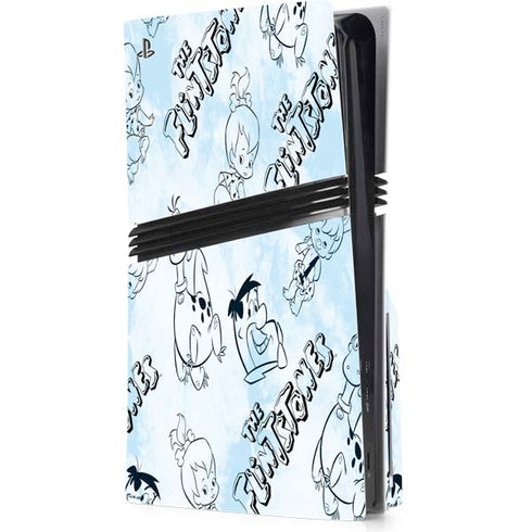 The Flinstones The Flintstones Tie Dye Print PlayStation PS5 Skins