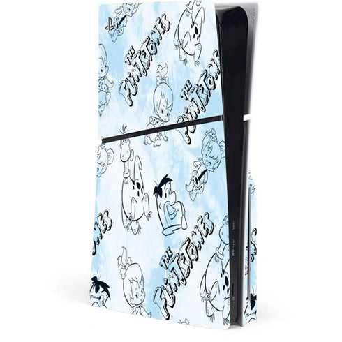 The Flinstones The Flintstones Tie Dye Print PlayStation PS5 Skins