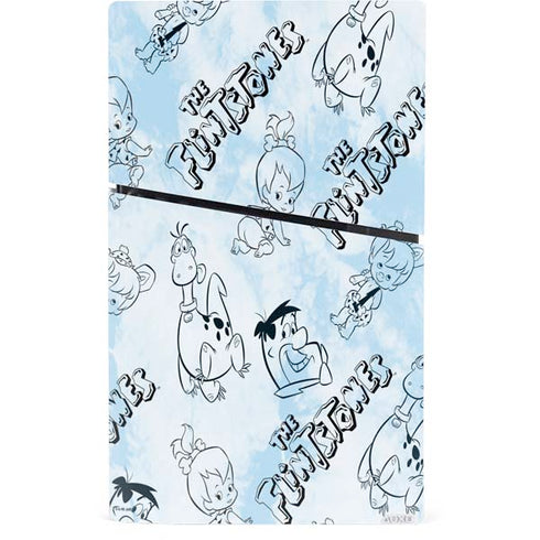 The Flinstones The Flintstones Tie Dye Print PS5 Slim Digital Edition Console Skin