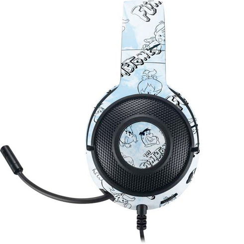 The Flinstones The Flintstones Tie Dye Print Razer Kraken X Skin