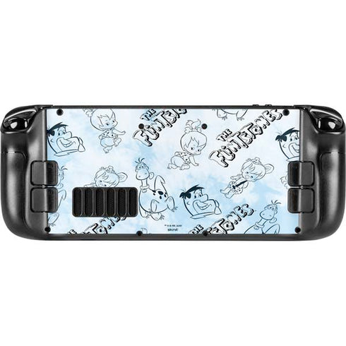 The Flinstones The Flintstones Tie Dye Print Steam Deck Handheld Gaming Computer Skin