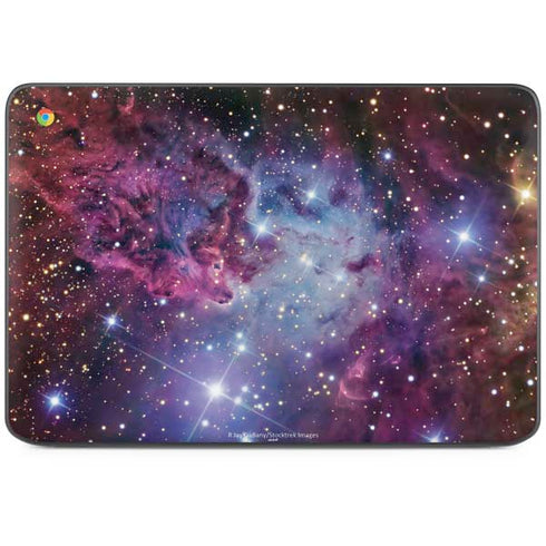 The Fox Fur Nebula HP Chromebook Skin