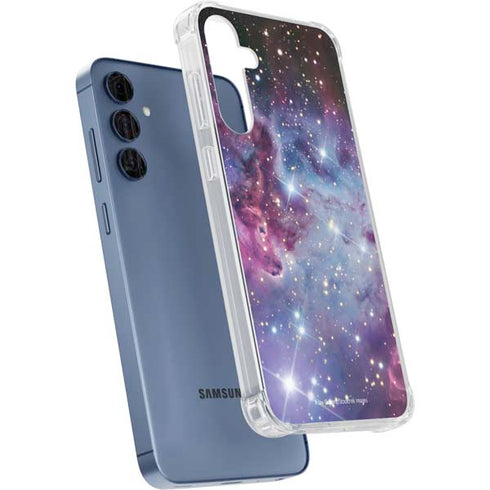 The Fox Fur Nebula Galaxy A35 5G Clear Case