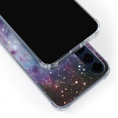 The Fox Fur Nebula Galaxy A55 5G Clear Case